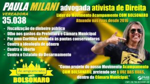 Paula Milani fala sobre suas propostas de trabalho para Câmara de Vereadores de Curitiba.
